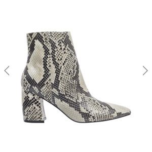 Marc Fisher Retire Bootie - Snake Printed Leather